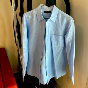 Banana Republic women’s small blue button up